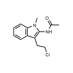 N-(3-(2-Chloroethyl)-1-methyl-1H-indol-2-yl)acetamide|CS-1141787