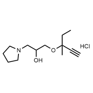 1-((3-Methylpent-1-yn-3-yl)oxy)-3-(pyrrolidin-1-yl)propan-2-ol hydrochloride|CS-1142031