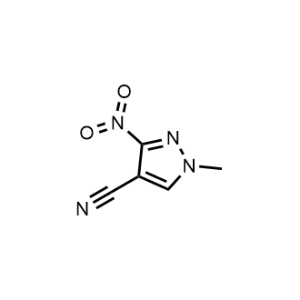 1-Methyl-3-nitro-1H-pyrazole-4-carbonitrile|CS-1142044