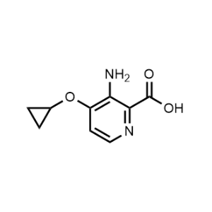 3-Amino-4-cyclopropoxypicolinic acid|CS-1142077