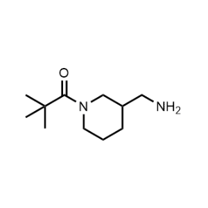 1-(3-(Aminomethyl)piperidin-1-yl)-2,2-dimethylpropan-1-one|CS-1142086