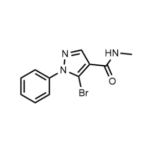 5-Bromo-N-methyl-1-phenyl-1H-pyrazole-4-carboxamide|CS-1142113