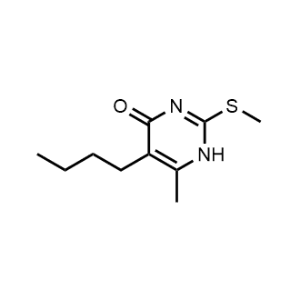 5-Butyl-6-methyl-2-(methylthio)pyrimidin-4(1H)-one|CS-1142175