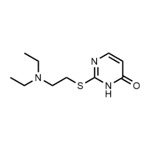 2-((2-(Diethylamino)ethyl)thio)pyrimidin-4(3H)-one|CS-1142260