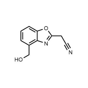 2-(4-(Hydroxymethyl)benzo[d]oxazol-2-yl)acetonitrile|CS-1142280