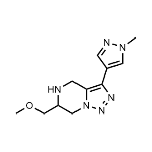 6-(Methoxymethyl)-3-(1-methyl-1H-pyrazol-4-yl)-4,5,6,7-tetrahydro-[1,2,3]triazolo[1,5-a]pyrazine|CS-1142289