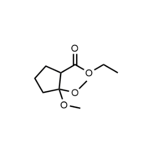Ethyl 2,2-dimethoxycyclopentane-1-carboxylate|CS-1142320