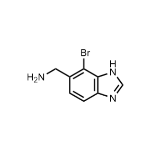 (7-Bromo-1H-benzo[d]imidazol-6-yl)methanamine|CS-1142504