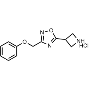 5-(Azetidin-3-yl)-3-(phenoxymethyl)-1,2,4-oxadiazole hydrochloride|CS-1142520