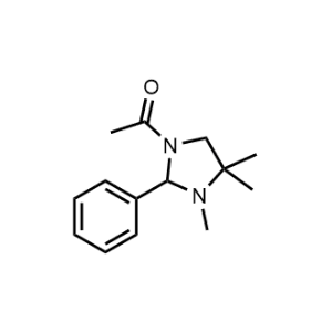 1-(3,4,4-Trimethyl-2-phenylimidazolidin-1-yl)ethan-1-one|CS-1142616