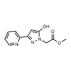 Methyl 2-(5-hydroxy-3-(pyridin-2-yl)-1H-pyrazol-1-yl)acetate|CS-1142621