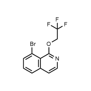 8-Bromo-1-(2,2,2-trifluoroethoxy)isoquinoline|CS-1142625