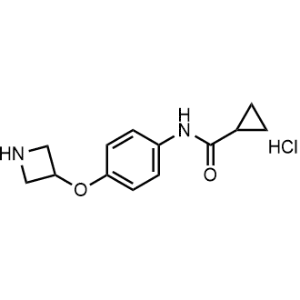 N-(4-(Azetidin-3-yloxy)phenyl)cyclopropanecarboxamide hydrochloride|CS-1142660