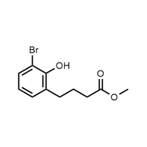 Methyl 4-(3-bromo-2-hydroxyphenyl)butanoate|CS-1142674