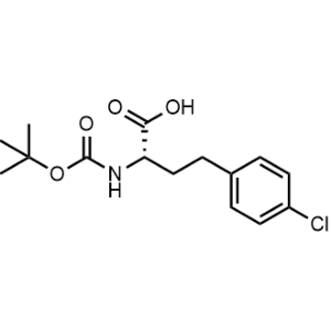 (S)-2-((Tert-butoxycarbonyl)amino)-4-(4-chlorophenyl)butanoic acid|CS-1142738