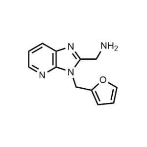 (3-(Furan-2-ylmethyl)-3H-imidazo[4,5-b]pyridin-2-yl)methanamine|CS-1142831