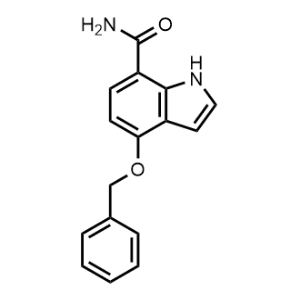 4-(Benzyloxy)-1H-indole-7-carboxamide|CS-1142908