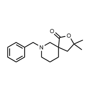 7-Benzyl-3,3-dimethyl-2-oxa-7-azaspiro[4.5]decan-1-one|CS-1142962