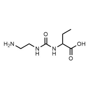 2-(3-(2-Aminoethyl)ureido)butanoic acid|CS-1143043
