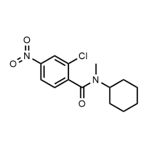 2-Chloro-N-cyclohexyl-N-methyl-4-nitrobenzamide|CS-1143056