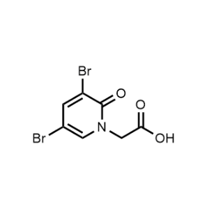 2-(3,5-Dibromo-2-oxopyridin-1(2H)-yl)acetic acid|CS-1143075