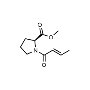 Methyl (E)-but-2-enoyl-l-prolinate|CS-1143149
