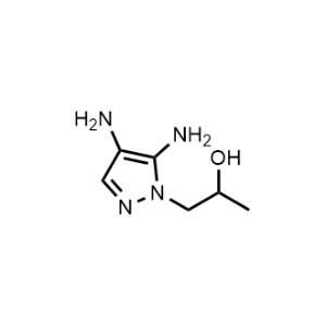 1-(4,5-Diamino-1H-pyrazol-1-yl)propan-2-ol|CS-1143194