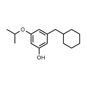 3-(Cyclohexylmethyl)-5-isopropoxyphenol|CS-1143390