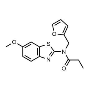 N-(Furan-2-ylmethyl)-N-(6-methoxybenzo[d]thiazol-2-yl)propionamide|CS-1143400