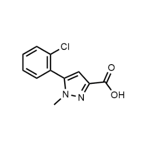 5-(2-Chlorophenyl)-1-methyl-1H-pyrazole-3-carboxylic acid|CS-1143499
