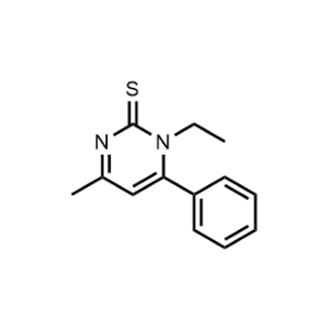 1-Ethyl-4-methyl-6-phenylpyrimidine-2(1H)-thione|CS-1143625
