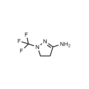 1-(Trifluoromethyl)-4,5-dihydro-1H-pyrazol-3-amine|CS-1143631