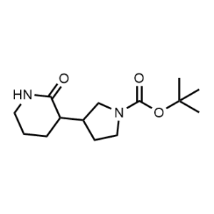 Tert-butyl 3-(2-oxopiperidin-3-yl)pyrrolidine-1-carboxylate|CS-1143636