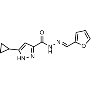 (E)-5-Cyclopropyl-N'-(furan-2-ylmethylene)-1H-pyrazole-3-carbohydrazide|CS-1143663