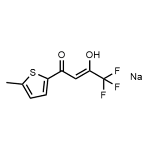 4,4,4-Trifluoro-3-hydroxy-1-(5-methylthiophen-2-yl)but-2-en-1-one, sodium salt|CS-1143673