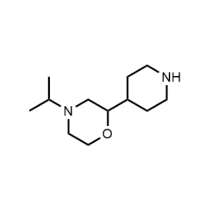 4-Isopropyl-2-(piperidin-4-yl)morpholine|CS-1143700