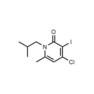 4-Chloro-3-iodo-1-isobutyl-6-methylpyridin-2(1H)-one|CS-1143711