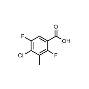 4-Chloro-2,5-difluoro-3-methylbenzoic acid|CS-1143778