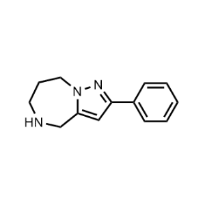 2-Phenyl-5,6,7,8-tetrahydro-4H-pyrazolo[1,5-a][1,4]diazepine|CS-1143794