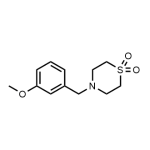 4-(3-Methoxybenzyl)thiomorpholine 1,1-dioxide|CS-1143804