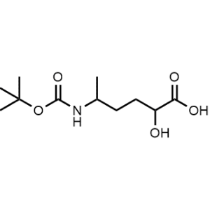 5-((Tert-butoxycarbonyl)amino)-2-hydroxyhexanoic acid|CS-1143911