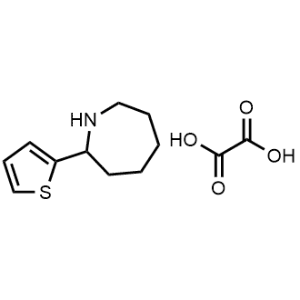 2-(Thiophen-2-yl)azepane oxalate|CS-1143942