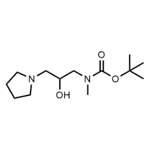 Tert-butyl (2-hydroxy-3-(pyrrolidin-1-yl)propyl)(methyl)carbamate|CS-1143963