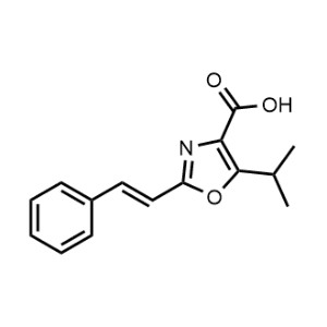 5-Isopropyl-2-styryloxazole-4-carboxylic acid|CS-1143968