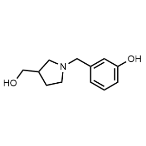 3-((3-(Hydroxymethyl)pyrrolidin-1-yl)methyl)phenol|CS-1143984