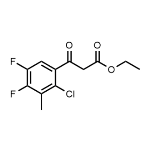 Ethyl 3-(2-chloro-4,5-difluoro-3-methylphenyl)-3-oxopropanoate|CS-1144023