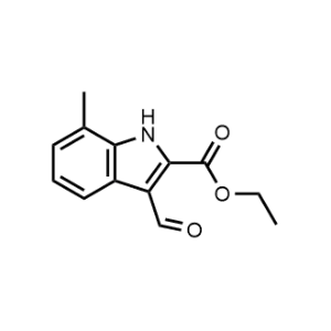 Ethyl 3-formyl-7-methyl-1H-indole-2-carboxylate|CS-1144032