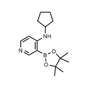 N-Cyclopentyl-3-(4,4,5,5-tetramethyl-1,3,2-dioxaborolan-2-yl)pyridin-4-amine|CS-1144041