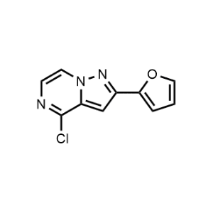 4-Chloro-2-(furan-2-yl)pyrazolo[1,5-a]pyrazine|CS-1144114