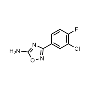 3-(3-Chloro-4-fluorophenyl)-1,2,4-oxadiazol-5-amine|CS-1144252
